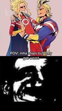MHA ships but they get worse #shorts #mha #mhaships