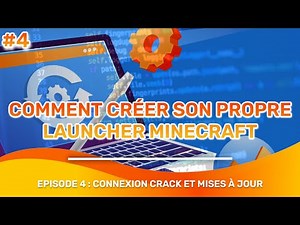 Comment créer son launcher Minecraft - Connexion crack et Mises à jours #4