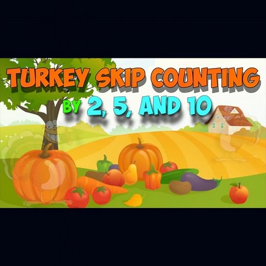Thanksgiving Math! Skip Count by 2