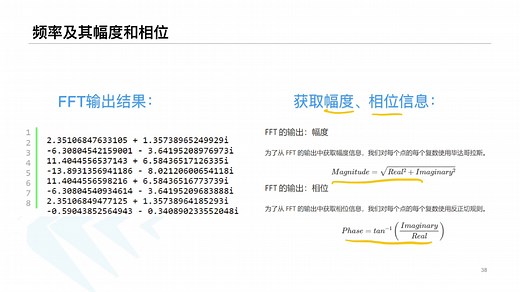 彻底搞懂快速傅里叶变换FFT--算法输出
