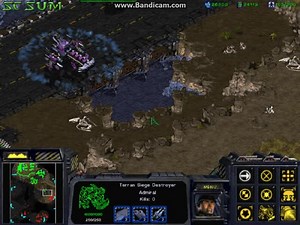 SC SUM 1.42 Preview: Siege Destroyer Long Range Scan video - SC SUM - StarCraft Super Unit Mod for StarCraft