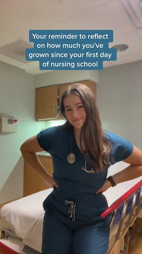 Be proud of yourself!! Being a nurse, nursing student or even any healthcare worker is so hard. Don’t forget where you came from and how much growth you’ve made. And the best part is, you’re going to keep growing :) you got this #nurse #nurses #futurenurse #nursingstudent #motivation #nursetips #nursingschool #nursingstudenttips #nursingschoolmotivation #nurselife