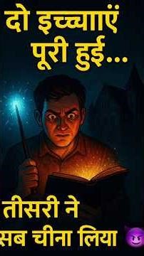 "जादुई छड़ी और दो शर्तें" |JaduiKahani | MagicalStory | JaduiChhadi