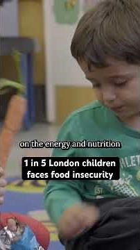 1 in 5 London children face #foodinsecurity