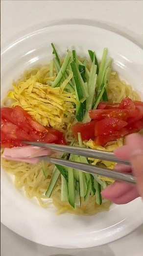Japan's Popular Chilled Ramen Noodles a.k.a. HIYASHI CHUKA | Today's GOHAN