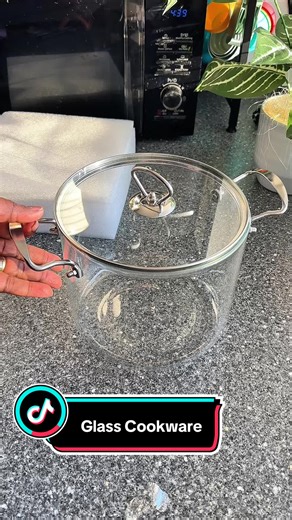 Let’s try this Glass Pot together- Does it work?#creatorsearchinsights #glasscookware #kitchentips #cookinghacks #cookwareguide