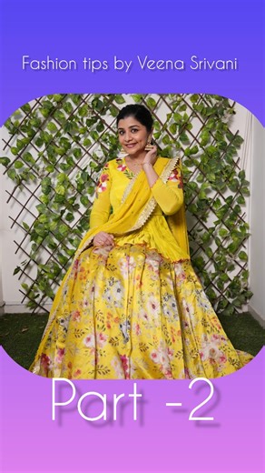 style_with_srivani on Instagram: "Fashion tips to all from our Veena srivani If you have any specific questions,please comment below and we will make sure we answer the maximum questions !#veenasrivani #statementlook #hyderabaddesigners"