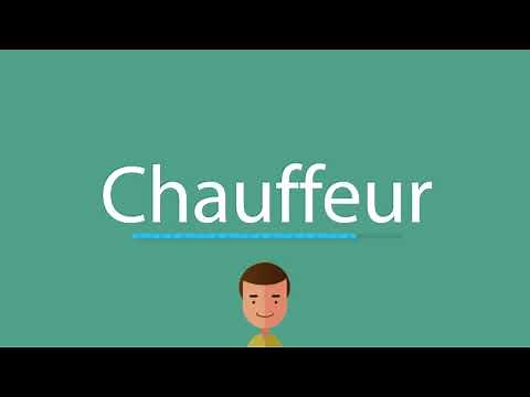 Chauffeur pronunciation