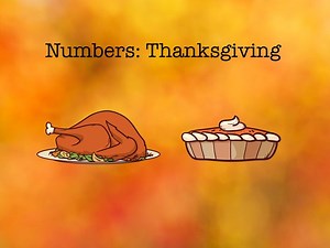 Numbers: Thanksgiving