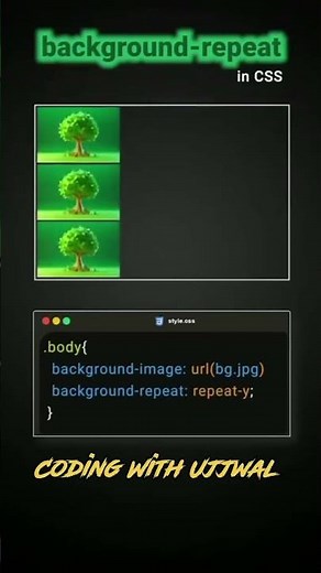 Stop Making This Background Repeat Mistake! ❌ (CSS Tips)