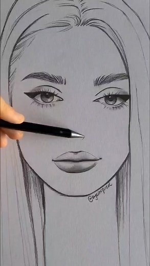 how to draw a nose 👃 #satisfying #art #artwork #draw #drawing #paint #painting #diy #tutorial #howto