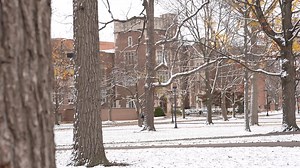 2K views · 63 reactions | Time for a snow-day scrolling break ❄ Our Ball State University quad is coated in snow for the first time this season. Take the next minute to observe some wintery bliss ☃ #forballstate | Ball State University Alumni | Facebook