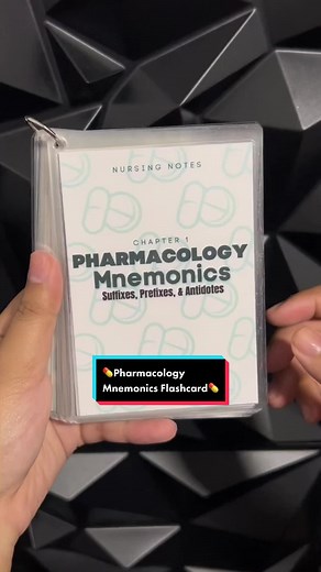 Pharmacology Mnemonics Flashcards! 20 Laminated Cards (back to back print) #nurse #nursingstudent #nursingschool #student #studentnurse #studentnurselife #pharmacology #pharmacolog💊🧪 #pharmacologymnemonics #CapCut #fyp #fy #foryou #foryoupage