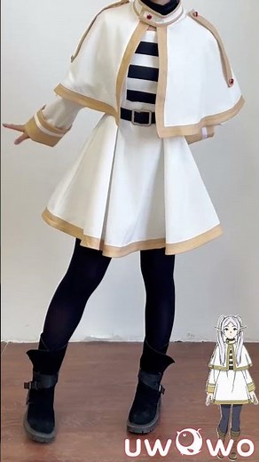 Uwowo Frieren: Beyond Journey's End Frieren Cosplay Costume