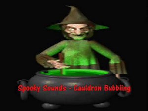 Spooky Sounds - Cauldron Bubbling