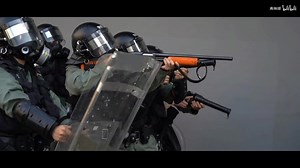 【香港警察機動隊】暴徒を鎮圧する