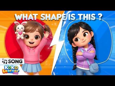 Learn Basic Shapes for Kids 🔵 Square Circle Triangle | 30 Minutes | Koko Learner