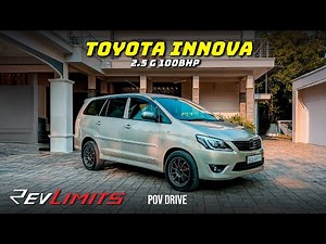 2013 Toyota Innova G (2.5L Diesel 100 BHP) | POV Drive #262 | 4K | RevLimits |
