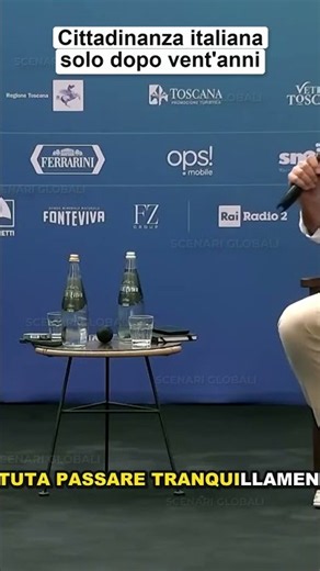 Vannacci on Italian citizenship!