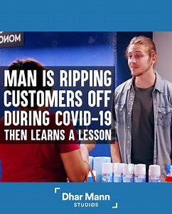 Covid-19 Hoarder Rips People Off, A Stranger Teaches Him A Lesson