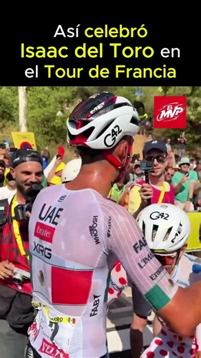 El llanto y la alegría de Isaac del Toro al ganar en el Tour de Francia