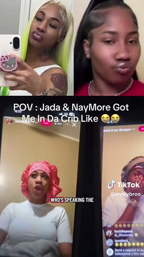 Jada & Naymoore arguing they mentioned (lil noonie ,fullychop, & etc) 😂😳😳 ##viralvideo##fypシ##explorepage✨##viraltiktok##trending