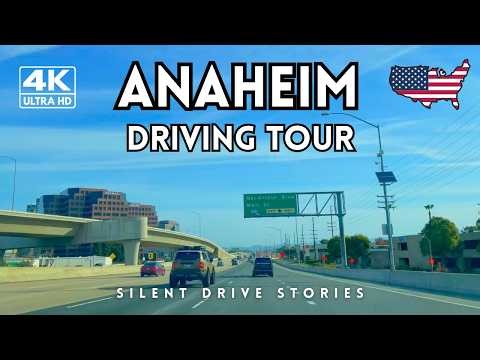 Anaheim City Drive 4K | Southern California Streets