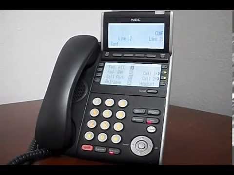 How to Make a Conference Call on IPKII/SV8100/SV9100 NEC Phone System