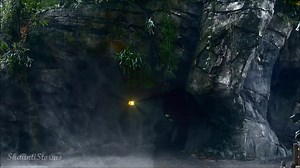 1小时雨声+雷声 | 在森林里的洞穴里躲雨~ | 减压系列 | 学习背景音 工作背景音 | STUDY WITH ME | 助眠、放松、学习