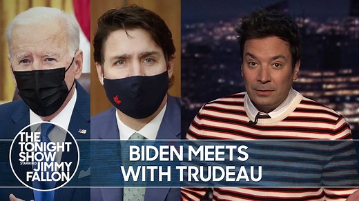 Jimmy on Justin Trudeau & Joe Biden’s meeting, last night’s episode of The Bachelor, the legalization of marijuana in NJ, and the newest iPhone model. | The Tonight Show Starring Jimmy Fallon