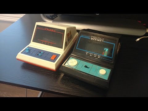 TRON Hand-held Electronic Game (Tomytronic 1982 vintage game)