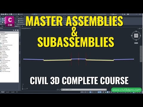 Chapter-8 Introduction | AutoCAD Civil 3d Assemblies and Subassemblies | Civil 3d Complete Course