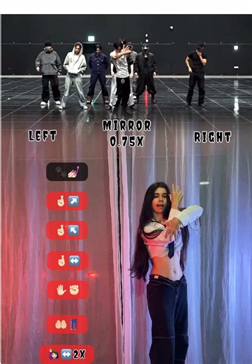 Ateez ADRENALINE tutorial mirror #ateez #tutorialdance