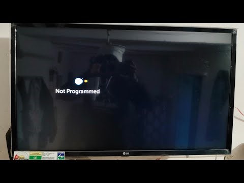 Not Programmed Lg Tv || Lg Tv Not Programmed || Lg Tv Not Programmed Problem
