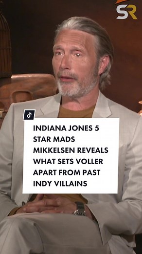 Indiana Jones and the Dial of Destiny star Mads Mikkelsen reveals what sets Voller apart from other Indiana Jones villains #indianajones #indianajones5 #indianajonesandthedialofdestiny #harrisonford #madsmikkelsen #interview #shorts Indiana Jones. Indiana Jones 5. Indiana Jones and the Dial of Destiny. Indiana Jones 5 behind the scenes. Harrison Ford. Harrison Ford Indiana Jones. Harrison Ford movies. Harrison Ford de-aged. Mads Mikkelsen. Mads Mikkelsen Indiana Jones. Indiana Jones 5 villain.