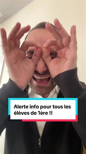 Alerte info pour tous les élèves de 1ère !! Retenez la date du 13 Mai !! #maths #mathematiques #prof #professeur #apprendresurtiktok
