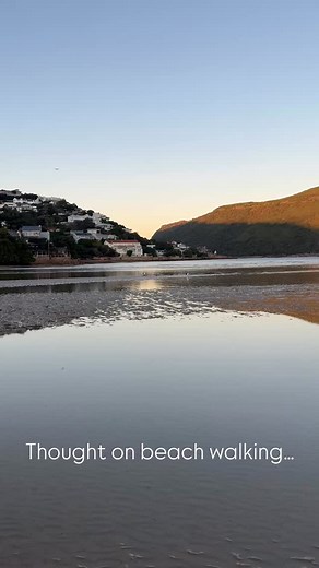 🏝️ Walking on the beach is soul nourishing and oh so romantic. BUT it can be murder on the old hips! I told my doctor I had a pain in my hip and she immediately asked me if I often walk on the beach. 🤣 I’ve cut down on beach walking as much. But walking around the lagoon at low tide is still my favourite walk! #charlottewalks365 #knysnalagoon #leisureisle #walkingonthebeach #beachwalk | Charlotte Jones