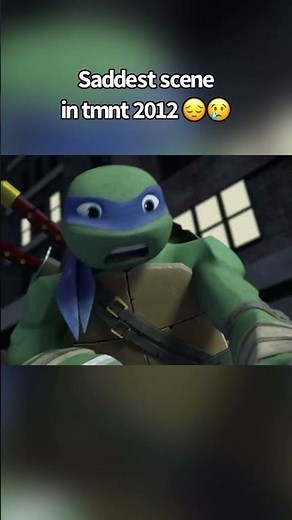 Saddest scene in tmnt 2012 😢 #edit #tmnt #tmntedit