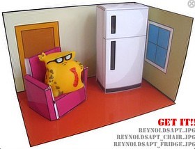 Homestar Runner papercraft