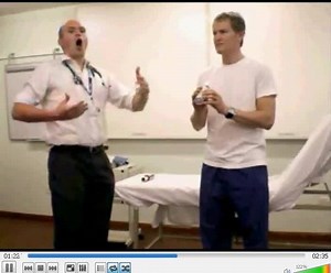 Demonstration of technique for using a "Peak Flow Meter" to measure peak expiratory flow rate (PEFR) | Medicine E-Library