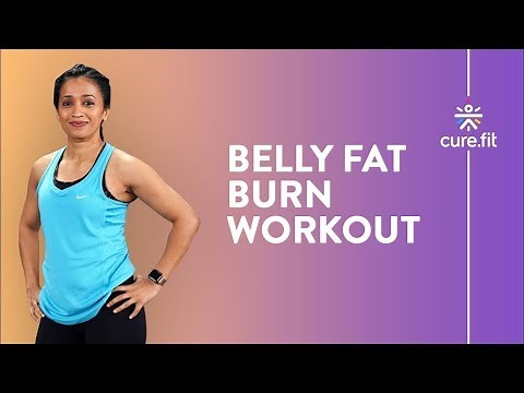 No Equipment Belly Fat Workout | 12 Minute Fat Burn | Fat Loss Workout | cult fit ‪@cult.official‬
