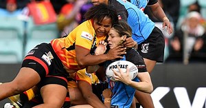 Fiji women enter international football in style