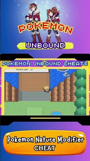 Master Your Pokémon's Nature! Pokémon Unbound Nature Modifier Cheat #shorts #pokemon #gaming