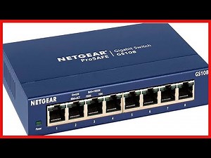 Great product - NETGEAR 8-Port Gigabit Ethernet Unmanaged Switch (GS108) - Desktop or Wall Mount, a