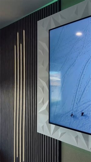 WVD on Instagram: "That falling light vibe 🔥 #ledwall #modernhome #designinspo #custombuild #wallvistadesigns"