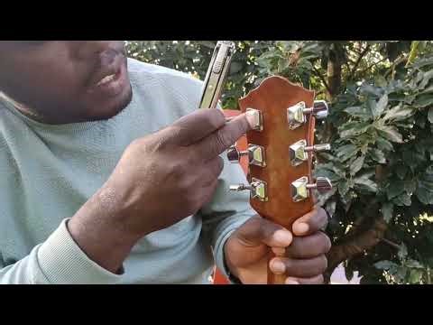 TUNING PEG PROBLEM FIXING on a guitar
