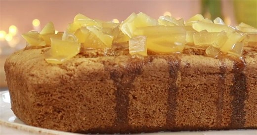 Chef Lisa Marley makes a one-bowl sticky ginger cake