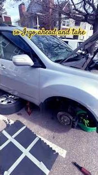 Acura MDX Power Steering Line Leak FIXED Fast! (No More Whining #automobile #diy #shorts