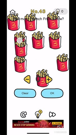 Level no.43 of brainout tricky riddles game