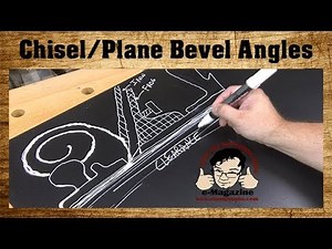You worry too much about chisel/plane bevel angles!